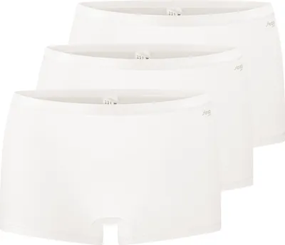 Produktbild von sloggi 3er Pack GO Daily Baumwolle Short Slip Hochwertige Baumwolle für angenehmen Tragekomfort, Moderne Passform mit edlem Glanzeffekt, Perfekt auf die Oberteile der Serie abgestimmt