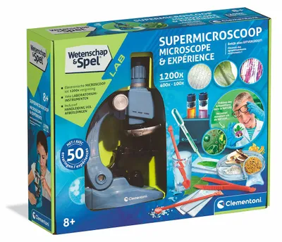 Obrázok produktu pre Clementoni 56597, Mikroskop, Biológia, 8 rok / roky