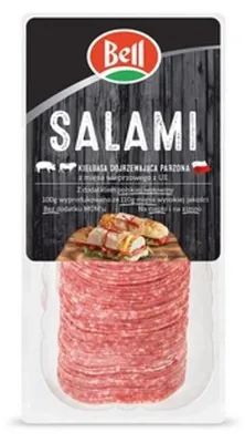 Zdjęcie produktu dla Salami Naturalne Bell plastry 300 g