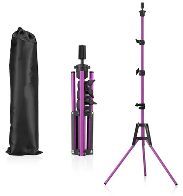 Immagine prodotto di Omgoods - Supporto regolabile per parrucche (160 cm)
