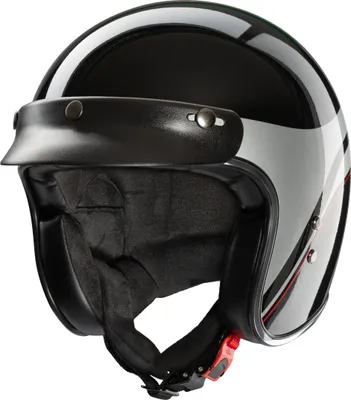 Zdjęcie produktu dla Kask Redbike RB-804 Evolution jet, czarny/srebrny/czerwony, M (57/58)