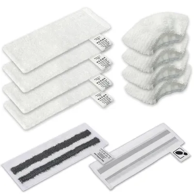 10-teiliges Mikrofasertuch-Set für Kärcher Easyfix Dampfreiniger
