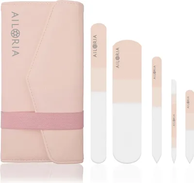 Produktbild von AILORIA Glas-Nagelfeilenset CONTOUR LUXE