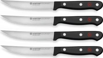 Image de Wüsthof Steakmesserset 4-teilig / Steak Knife Set 4-Piece Gourmet --  1125060403