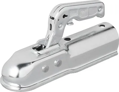 Zdjęcie produktu dla Sprzęg kulowy stalowy 50 mm, pionowy, 2 otwory, 1300 kg z hamulcem