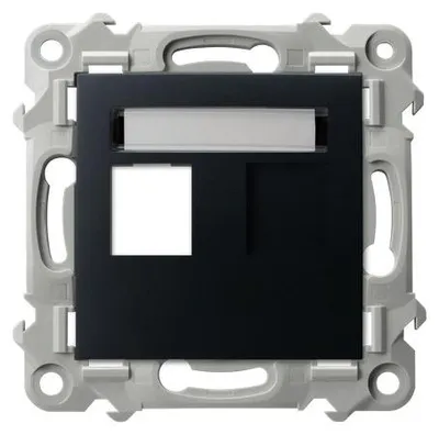 Image de Boîtier à douille unique SZAFIR Noir Ospel