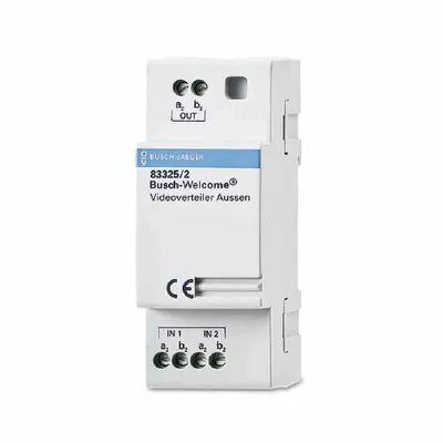 Immagine prodotto di Busch-Jaeger 83325/2 - 1 Ausgänge - 36 mm - 65 mm - 90 mm - -5 - 45 °C - -20 - 70 °C (2CKA008300A0043)