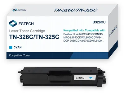 Produktbild von Toner kompatibel mit Brother TN-326C Cyan HL-4140CD HL-4150CDN HL-4570CDW