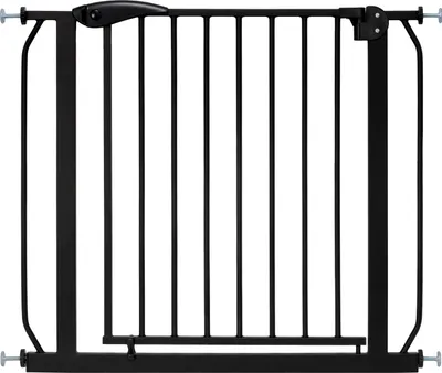 Produktbild von Treppengitter Türschutzgitter Treppenschutzgitter ohne Bohren Berrin XXL 115-125 cm schwarz ib style®