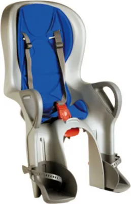 Produktbild von Fahrradsitz 10+ Hinterrahmen Anhang Grau / Blau