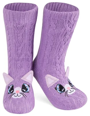 Produktbild von CityComfort Rutschfeste Socken Damen und Teenager in Gr. 37-41 - Kuschelsocken D