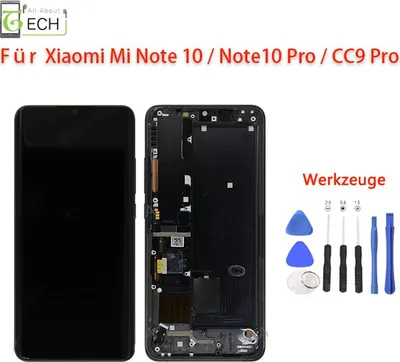 Produktbild von Für Xiaomi mi M1910F4S Note 10 / Note 10 Pro / Lite Display LCD (OLED) Display