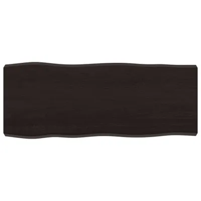 Obrázek produktu pro vidaXL Stolová deska 100x40x(2-6) cm z masivního dřeva s ošetřenou hranou stromu