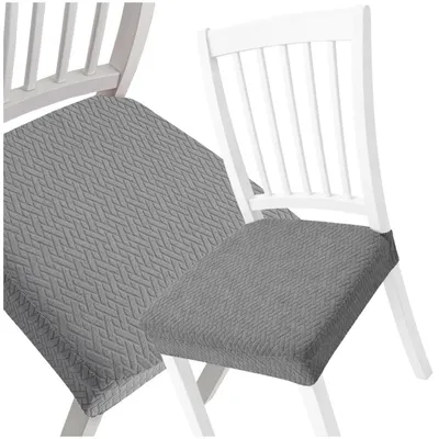 Immagine prodotto di Nuovo coprisedia minimalista antiscivolo color grigio chiaro