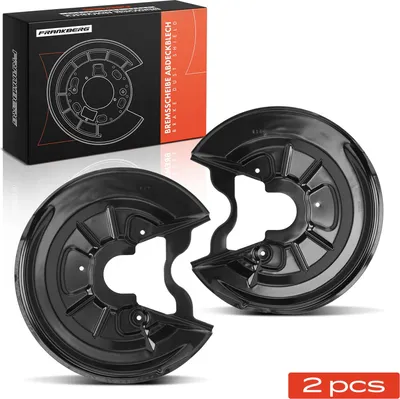 Obrázek produktu pro Frankberg 2x kotevní deska brzdového kotouče zadní nápravy oboustranně pro VW Golf Audi A3 Seat Leon Škoda Octavia
