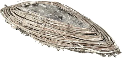 Produktbild von Pflanzschale Rattan Deko Landhausstil Reben Design, 2 Stück