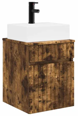 Immagine prodotto di vidaXL Mobile lavabo da appendere in rovere affumicato