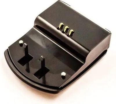 Produktbild von GE Ladeschale für Akkus der GB-20 Serie, Schwarz, 12V Eingang, 3,7V Ausgang