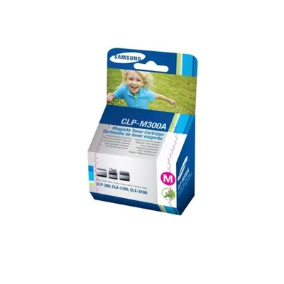 Imagen del producto de Cartucho de tóner Samsung CLP-M300A - Magenta - Para impresora láser - Rendimiento: 1000 páginas