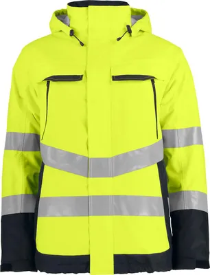 Produktbild von Projob 6441 GEFÜTTERTE JACKE EN ISO 20471 KLASSE 3