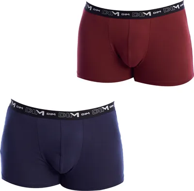 Immagine prodotto di DIM Boxer da uomo in cotone elasticizzato 2 pezzi D6596