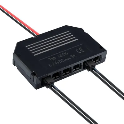 Produktbild von Verteilerstecker 6-10-Ausgänge für LED-Streifen Einfarbig 6