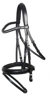 Immagine prodotto di Schockemöhle Sport Snaffle Berlin Briglia nera / argento WB