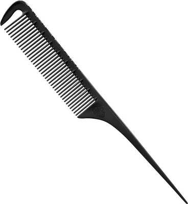 Produktbild von Curve-O Loves Color Tail Comb Super Fine Black