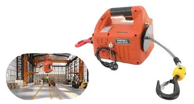 Produktbild von Elektrischer Winden, 500 kg Tragfähigkeit, kabellose Fernbedienung, ergonomisches Design