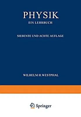 Produktbild von Physik ein Lehrbuch