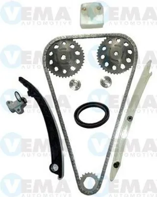 Produktbild von VEMA 12337 Steuerkettensatz Steuerkette für OPEL Corsa C Schrägheck (X01) Meriva A (X03) Astra H Caravan (A04) Astra H Schrägheck (A04) Astra G CC