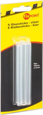 Produktbild von Fixpoint 77024 Ersatzklebestick 7 mm, 7.2 mm - Inhalt: 6 Stück