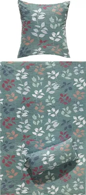 Produktbild von REDBEST Bettwäsche petrol-beere-mauve 1x 135x200 cm + 1x 40x80 cm