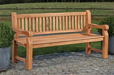 Produktbild von Teakbank HLO-CP6 150 cm  teak