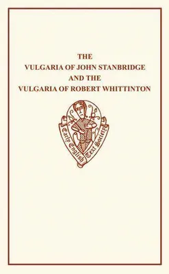 Produktbild von The Vulgaria of John Stanbridge