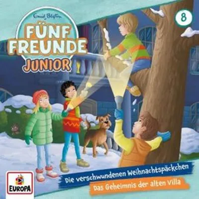 Produktbild von Fünf Freunde Junior 08: Die verschwundenen Weihnachtspäckchen / Das Geheimnis der alten Villa