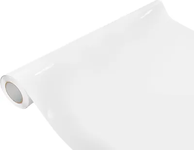 Produktbild von Klebefolie Möbel 150x100 cm - Weiß Glanz - Möbelfolie mit Luftkanal-Kleber - Klebefolie selbstklebend für Küche, Möbel und Auto - Folie für Möbel
