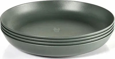 Produktbild von Teller LIGHT MY FIRE RAMENPLATE 4-PACK, sagegreen