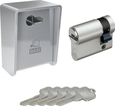 Produktbild von BASI - Schlüsselsafe mit Profil-Halbzylinder - SET - SSPZ 110 - VB2101-0010