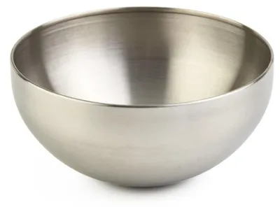 Produktbild von Edelstahl-Obst- und Salatschalen, multifunktional, 15 cm