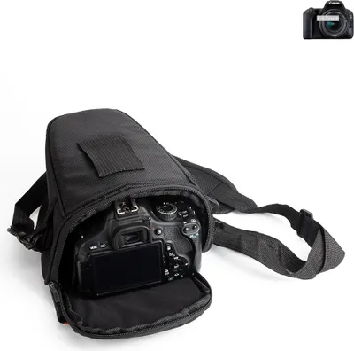 Produktbild von K-S-Trade Kameratasche Fototasche Schultertasche Umhängetasche kompatibel mit Canon EOS 200D Colt  für Systemkameras Schutzhülle bag Zubehörtasche