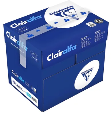 Immagine prodotto di Carta copiativa Clairefontaine 5 confezioni da 500 fogli DIN A4, opachi