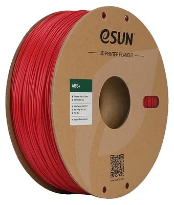 Zdjęcie produktu dla Filament do drukarek 3D, materiał ABS, konstrukcja zapobiegająca plątaniu się, kolor czerwony strażacki