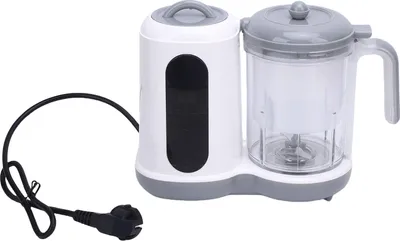 Produktbild von Babynahrungszubereiter, automatisches Kochen, Mahlen, Dampfgarer und Mixer mit Timer, große Kapazität, EU-Stecker