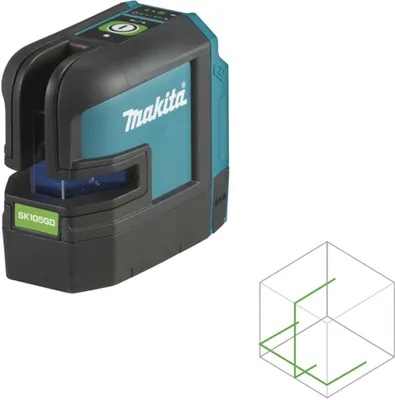 Image de Makita Akku-Kreuz Linienlaser gn ohne Akku+Lader SK105GDZ