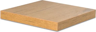 Produktbild von levandeo Eckregal Wildeiche 32x32cm Wandregal Holz Nachbildung Regal Eckboard Ablage