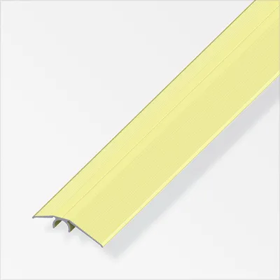 Produktbild von alfer Niveauausgleichs-Profil 1 m, 40 mm Aluminium eloxiert messing