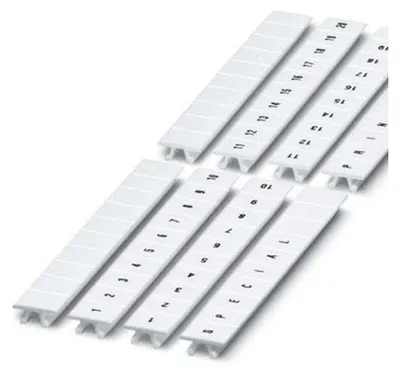 Produktbild von Phoenix Contact 1052015:0041, Anschlussblockmarker, 10 Stück(e), Weiß, 8 mm, 1,9 g