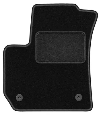 Produktbild von Fahrermatte Velours für Opel Zafira B 2005-2014 (Minivan) – 1-tlg, Schwarz, passgenau – Wielganizator LUX – Ausführung W0101