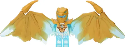 Image de LEGO Ninjago : Zane en armure de dragon dorée